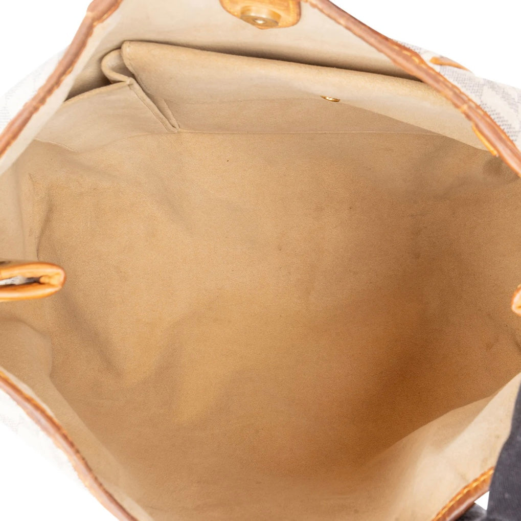 Louis Vuitton Damier Azur Monogram Galliera PM Handbag