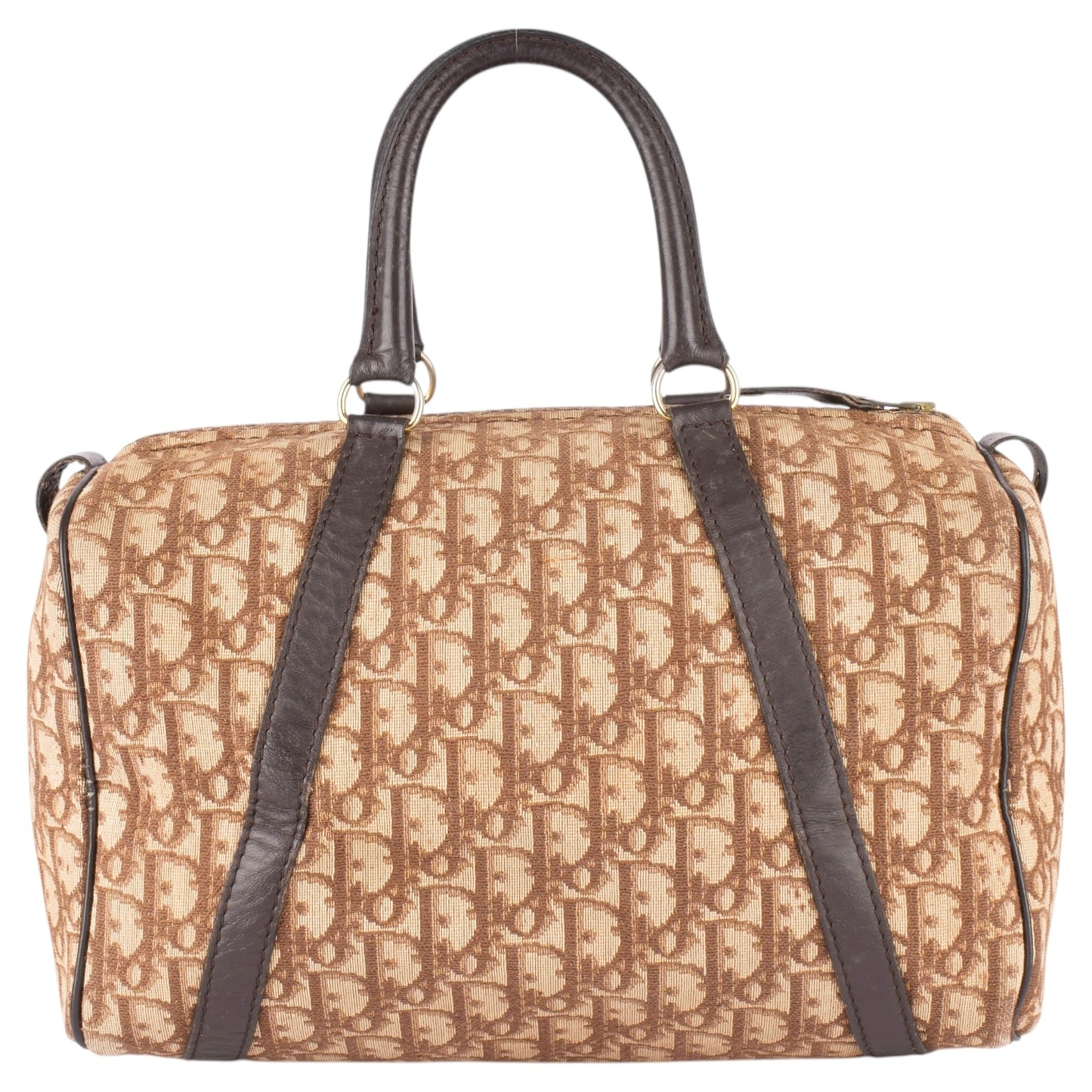Christian Dior Trotter Monogram Boston 30 Handbag