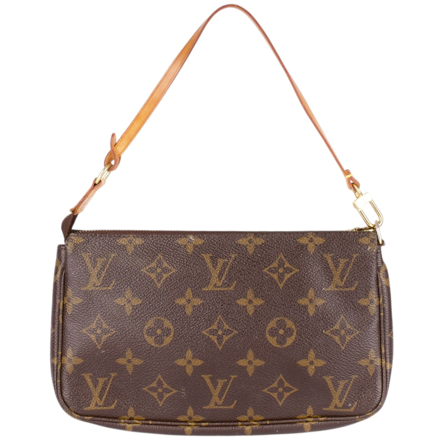 Louis Vuitton Canvas Monogram Pochette Accessoire Handbag