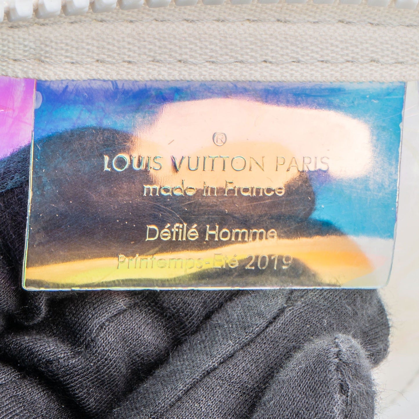 Louis Vuitton Transparent Prism By Virgil Abloh Keepall Bandouliere 50