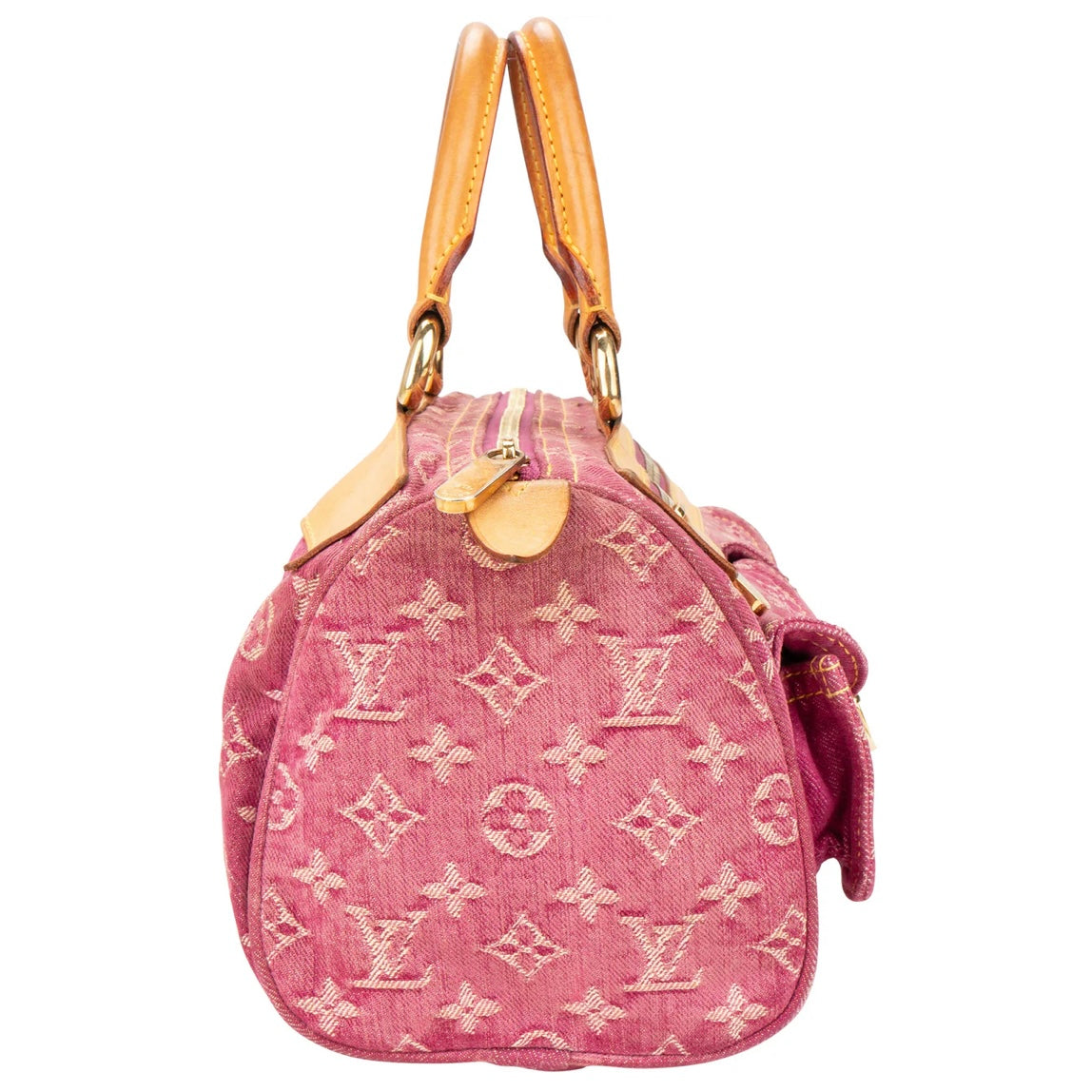 Louis Vuitton Denim Monogram Neo Speedy 30 Handbag