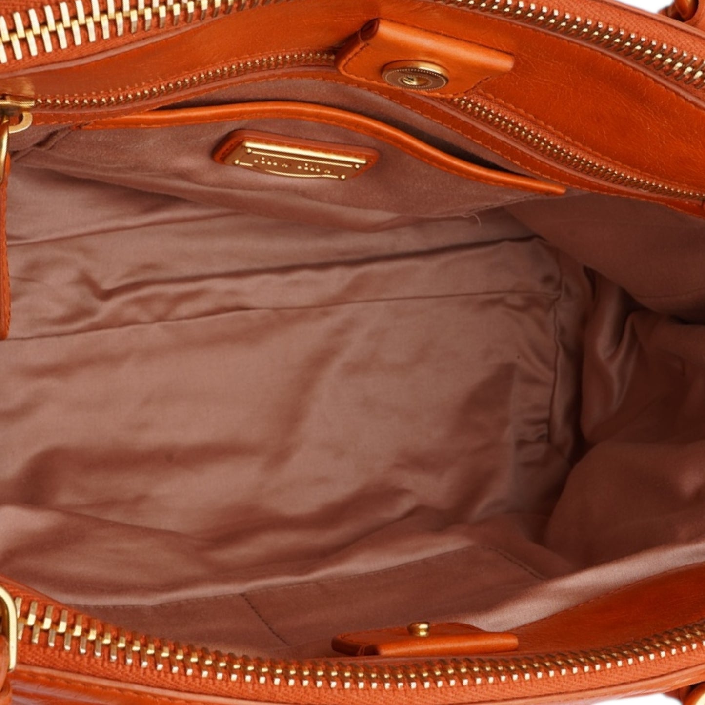 Miu Miu Vitello Leather Handbag