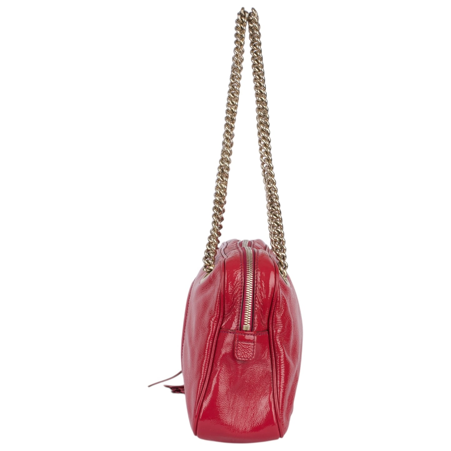 Gucci Soho Patent Leather Shoulder Bag