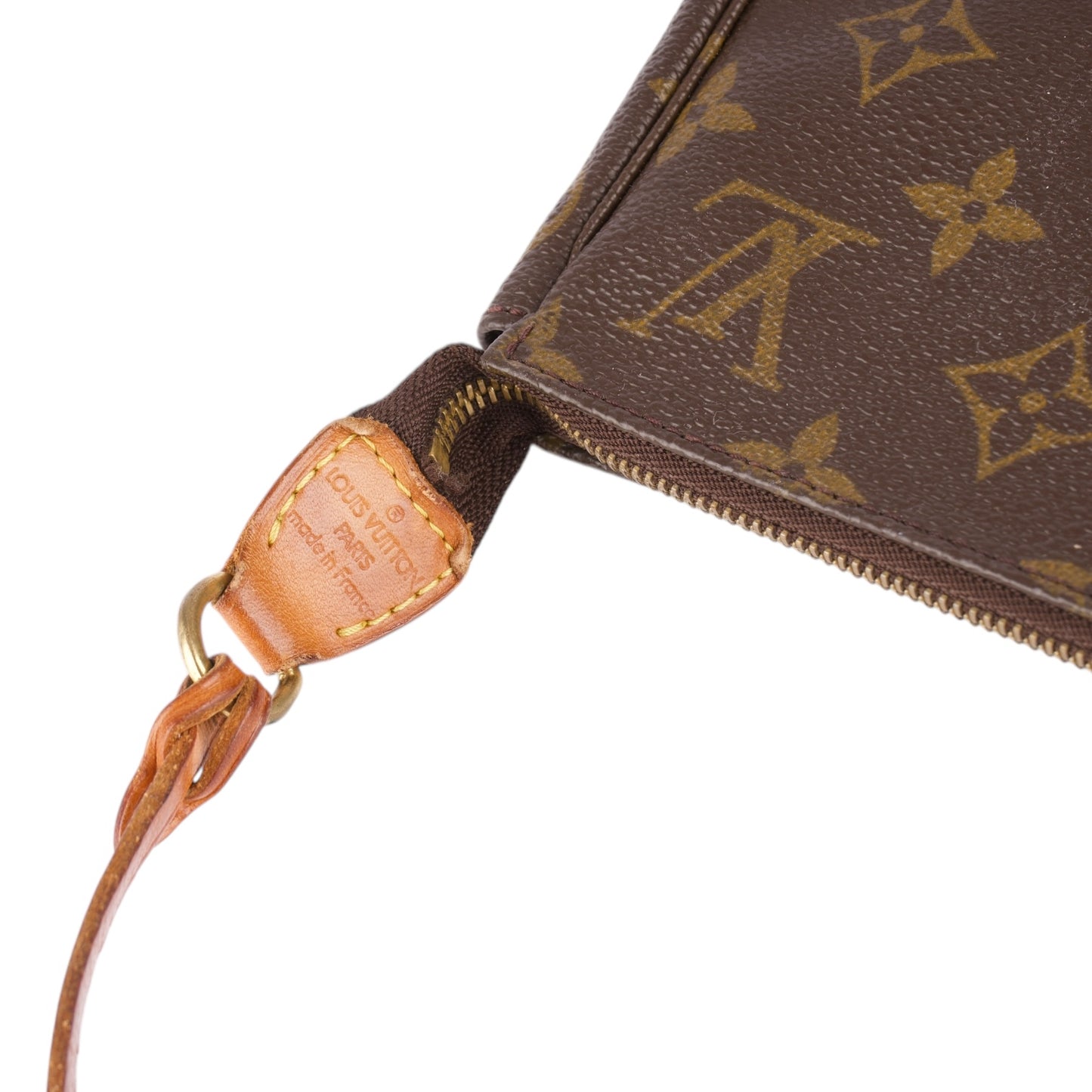 Louis Vuitton Canvas Monogram Pochette Accessoire Handbag