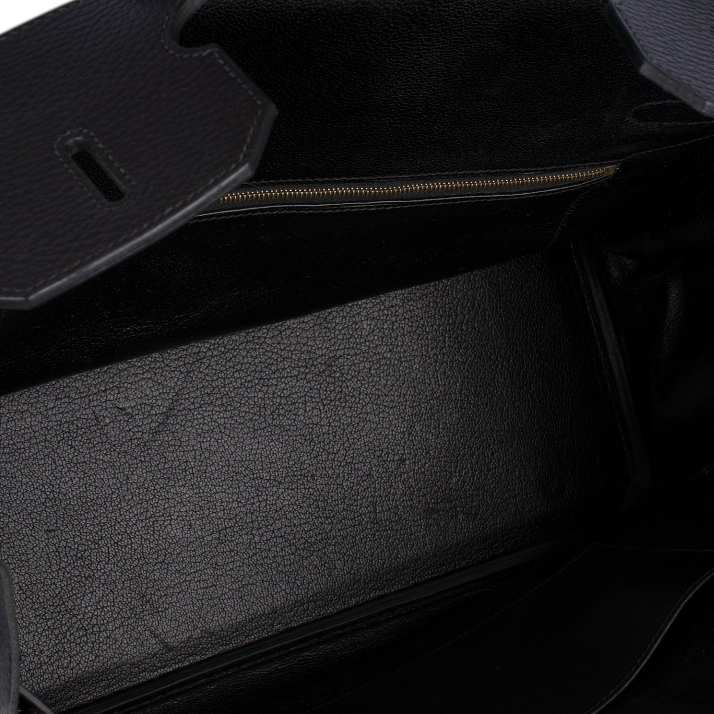 Hermès Black Leather Birkin 35 Handbag