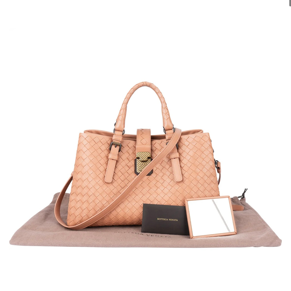 Bottega Veneta Intrecciato
Leather Roma Satchel
Handbag