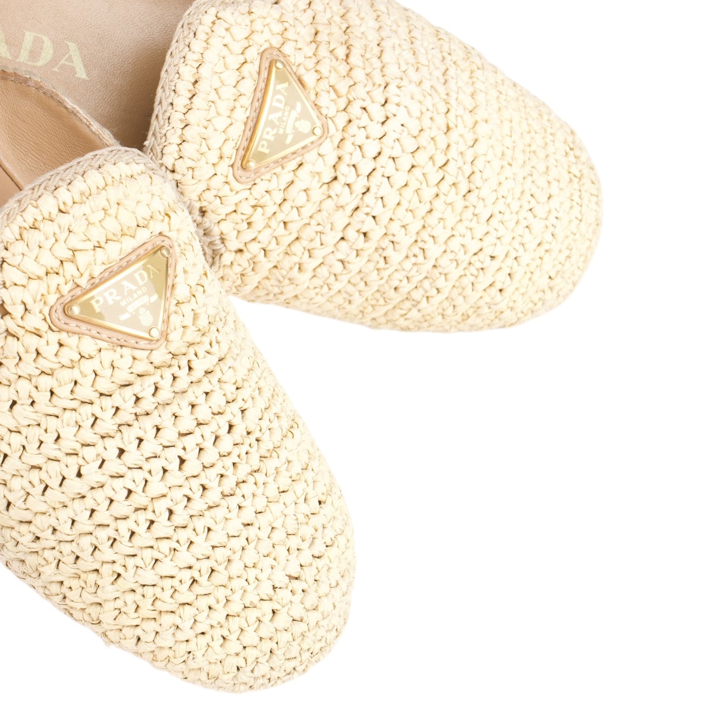 Prada Crocheted Mules