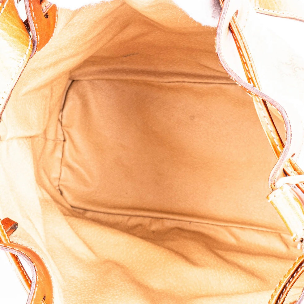 Celine Monogram Macadam Bucket Bag