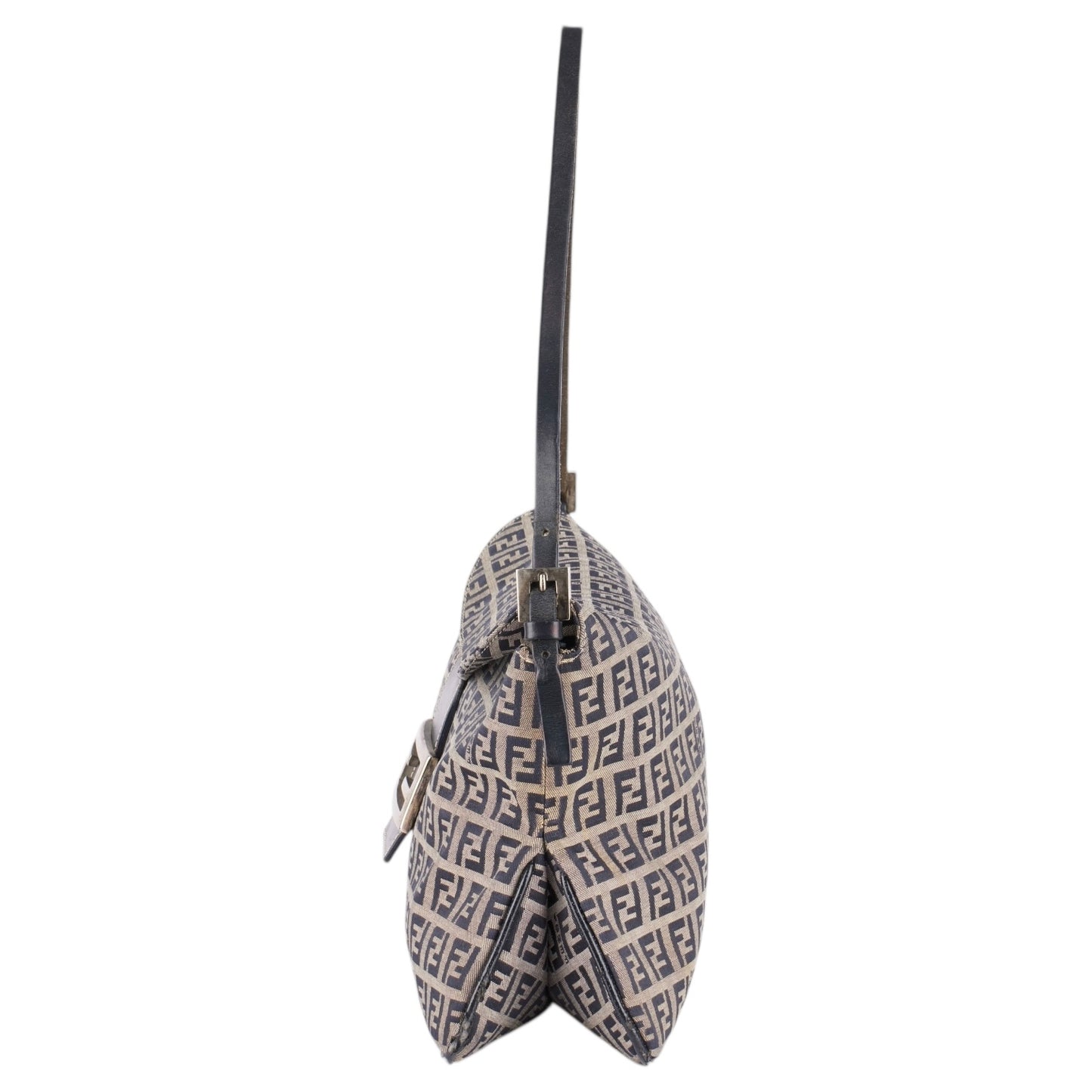 Fendi FF Zucchino Shoulder Bag