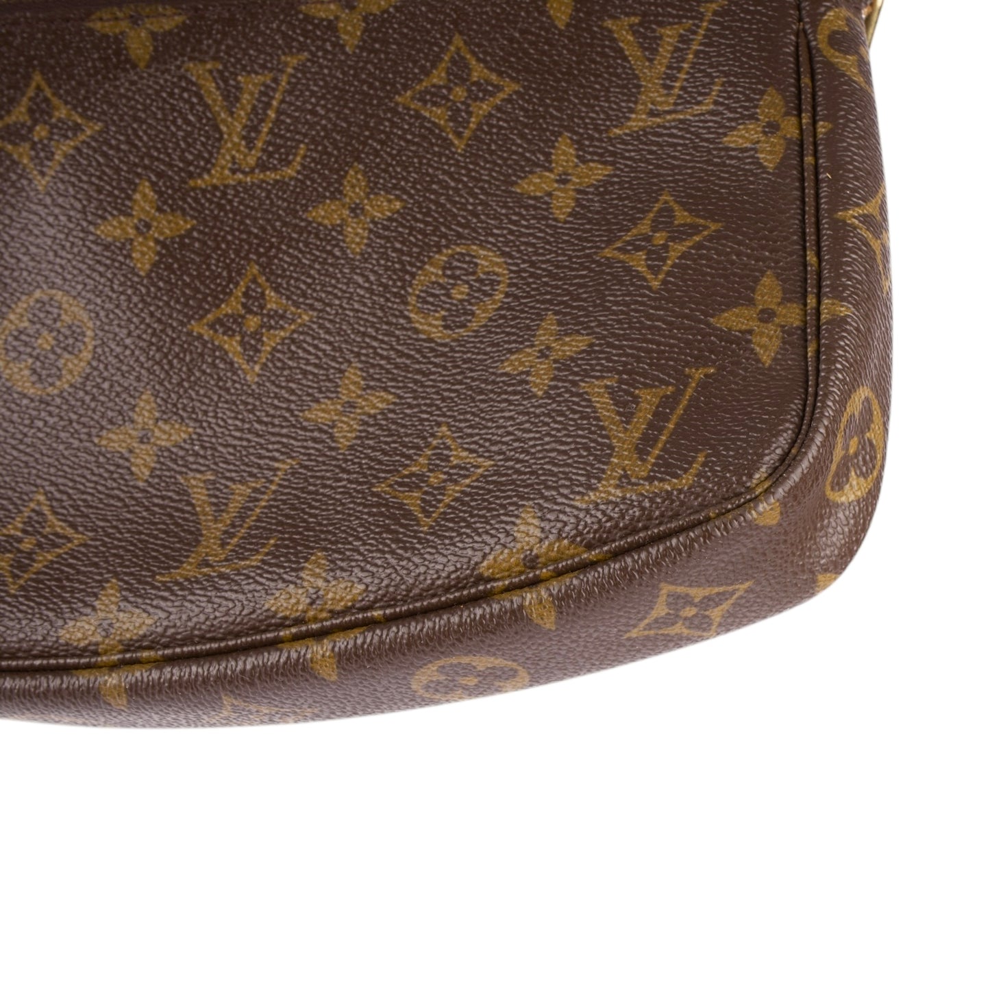 Louis Vuitton Canvas Monogram Pochette Accessoire Handbag