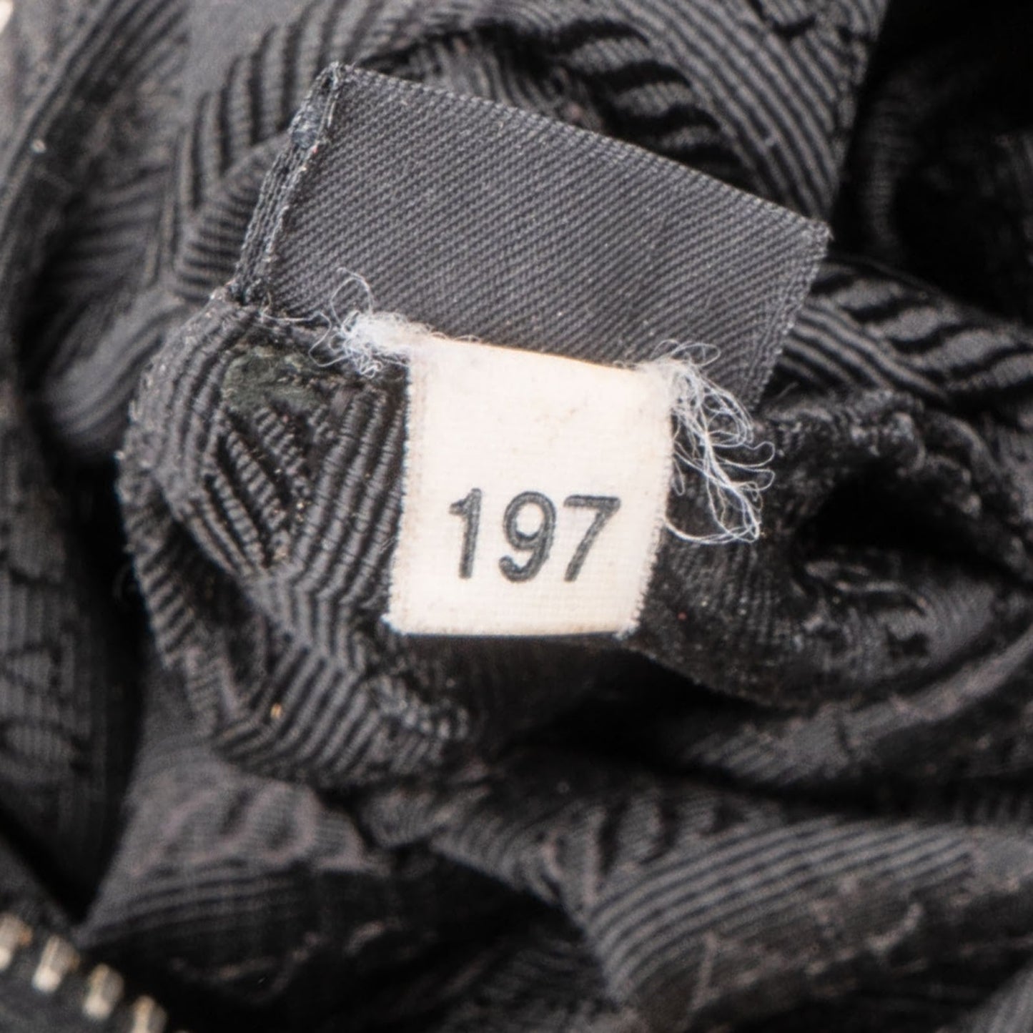 Prada Black Nylon Logo Handbag