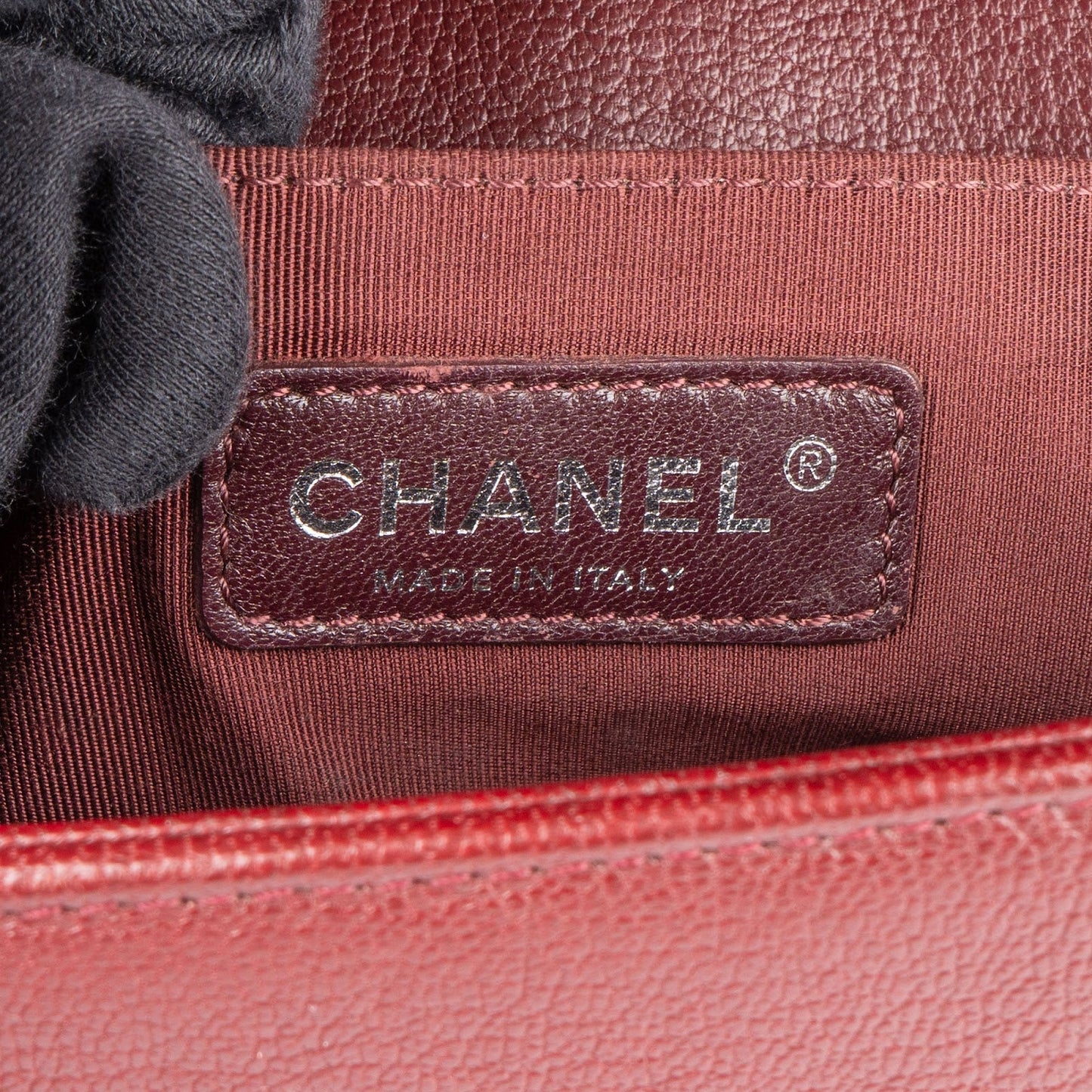 Chanel Quilted Calfskin Medium Boy Single Flap Crossbody Bag