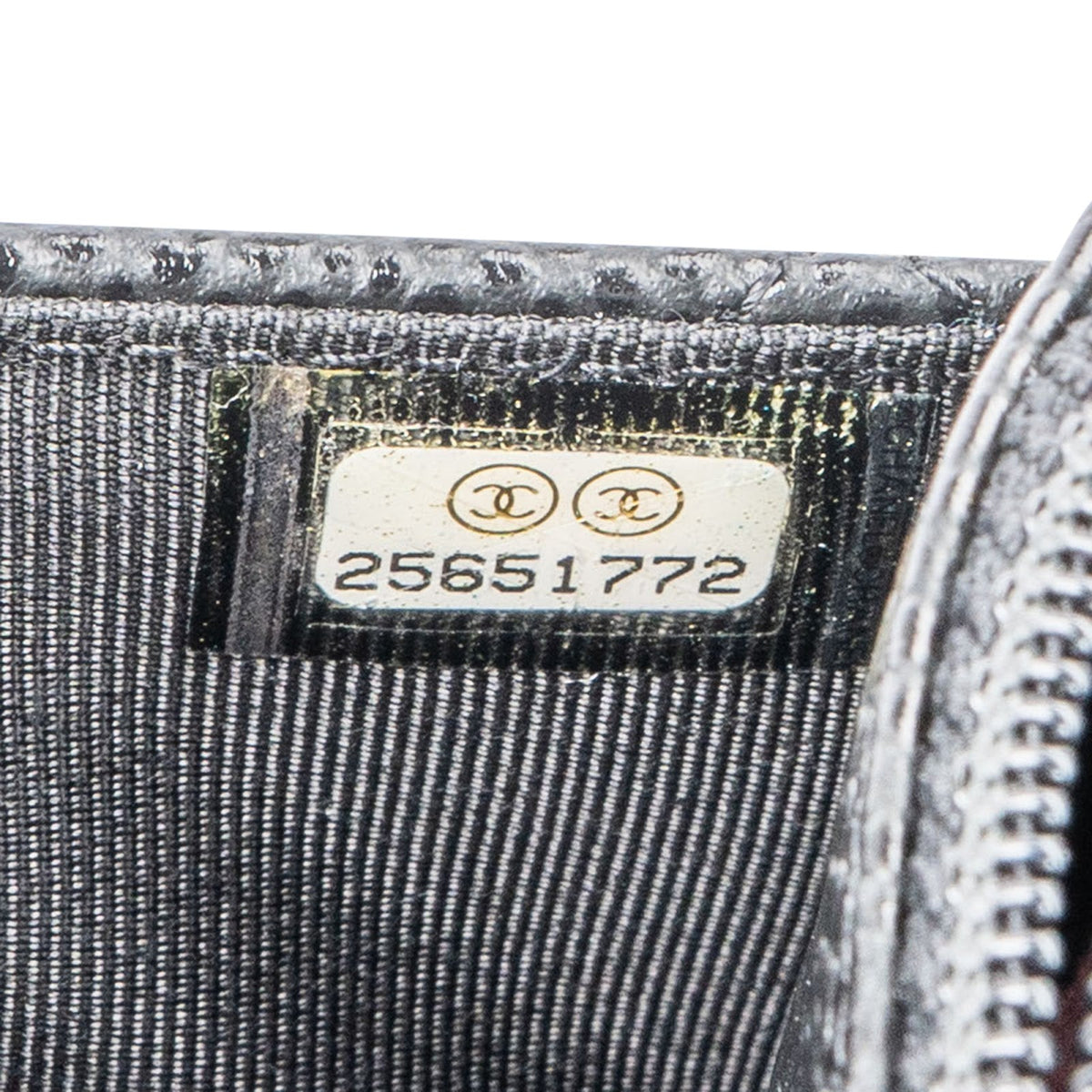 Chanel Quilted Caviar Leather Classic Wallet On Chain Crossbody Bag