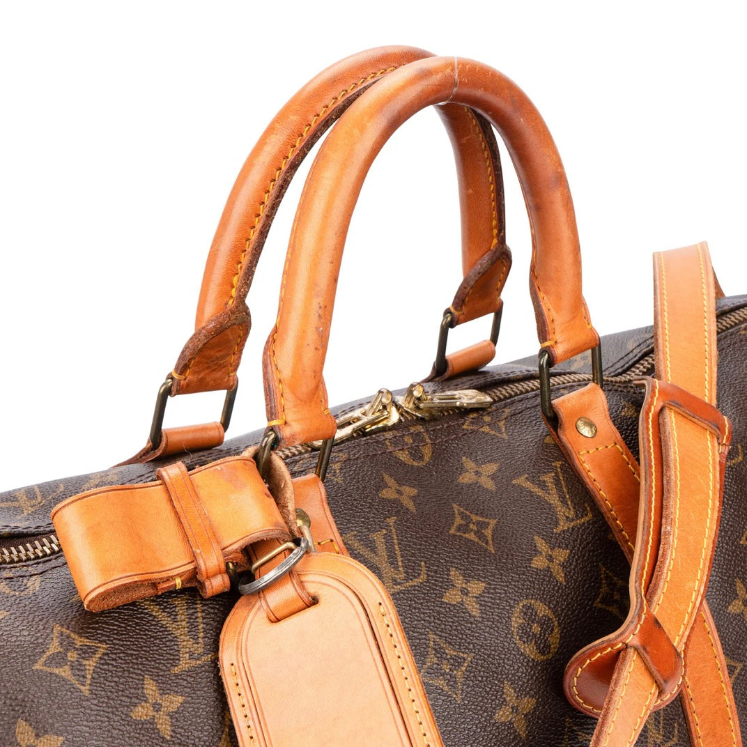Louis Vuitton Canvas Monogram Keepall 50 Bandouliere