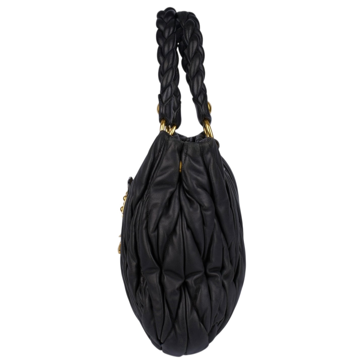 Miu Miu Quilted Leather Handbag