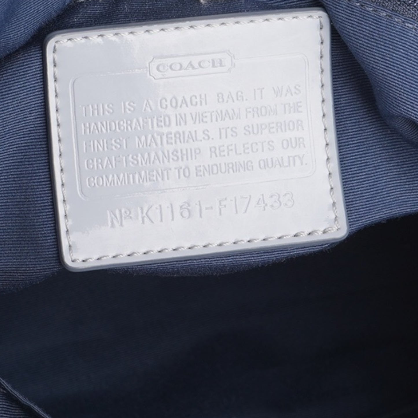 Coach Leather Shoulder Bag