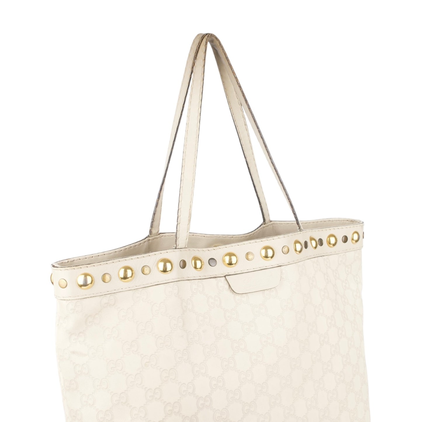 Gucci GG Engraved Monogram Shoulder Bag