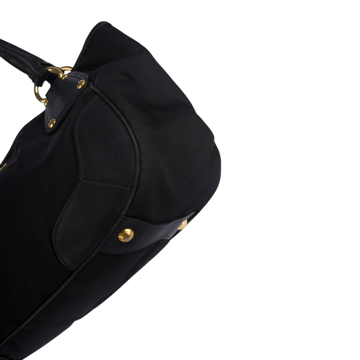 Prada Black Nylon Tessuto Handbag