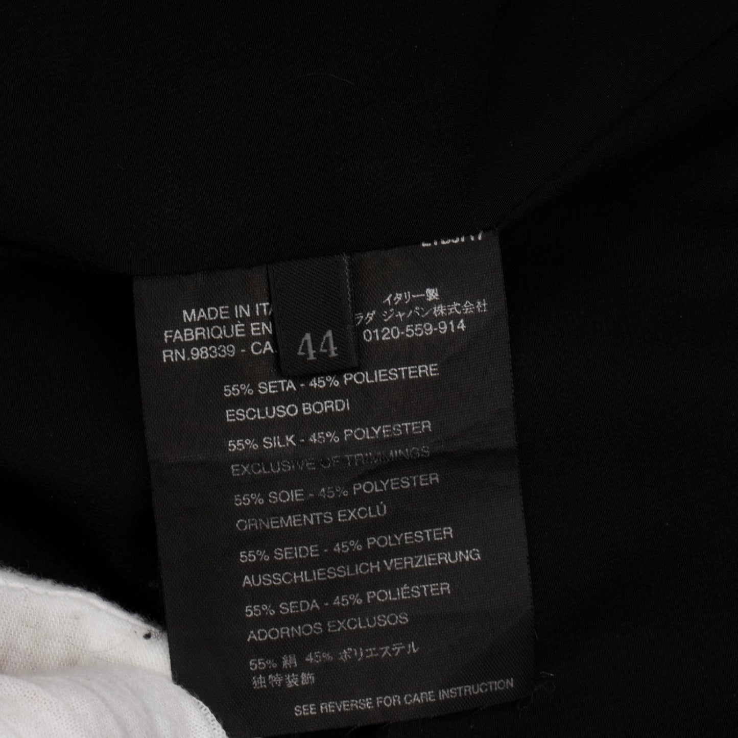 Prada Bow Detail Jacket