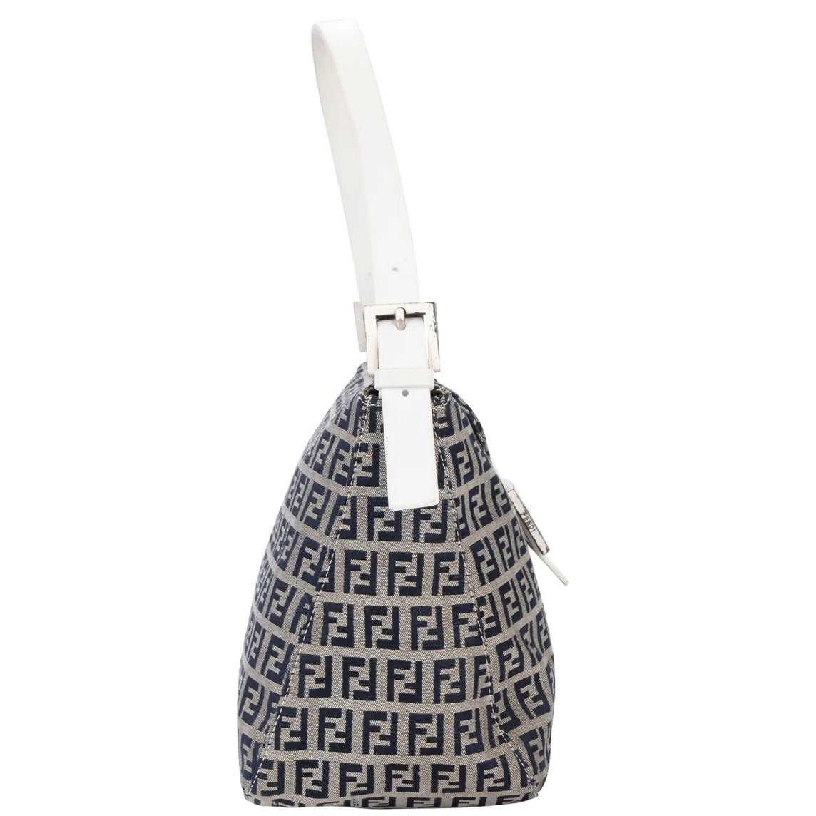 Fendi FF Mongram Baguette Handbag
