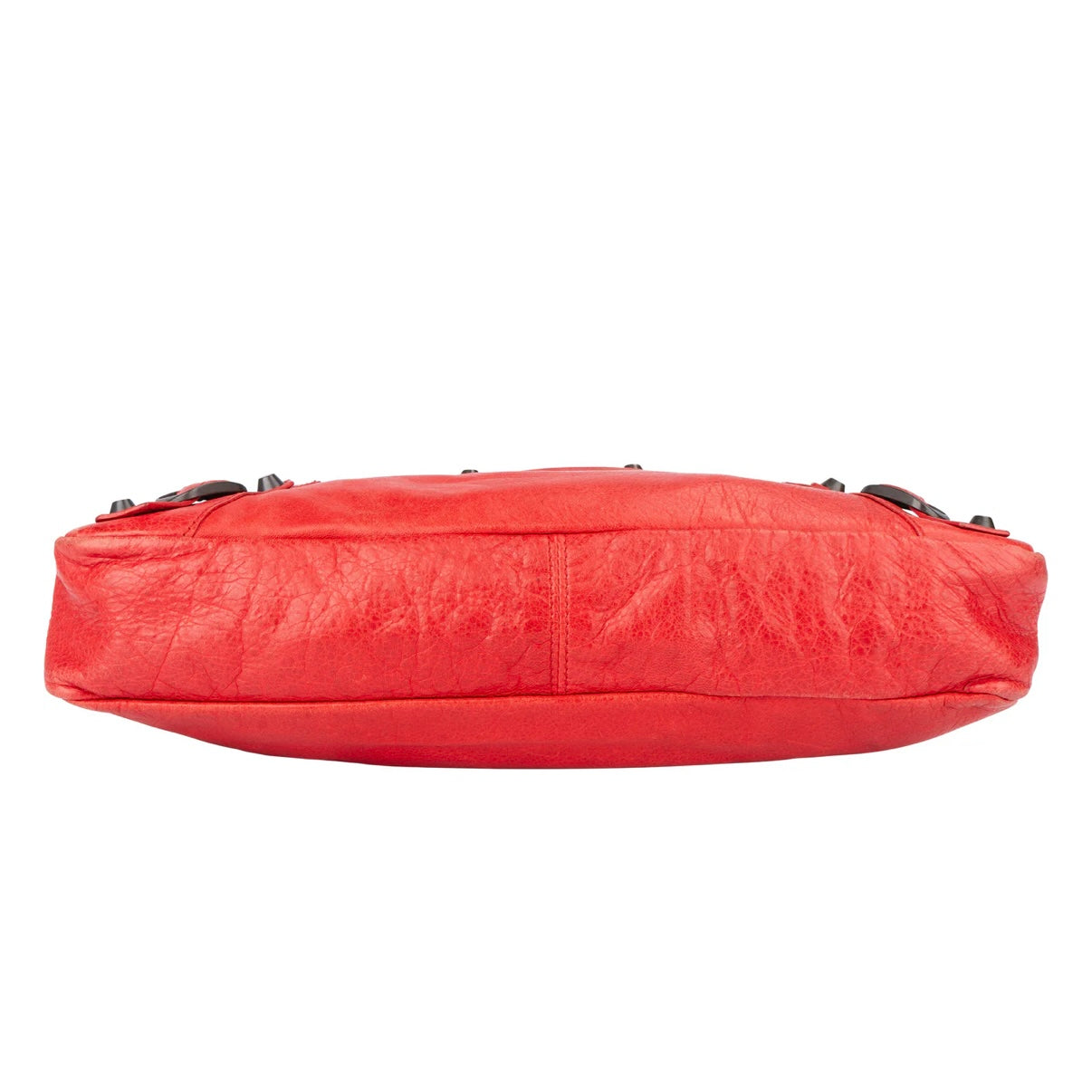 Balenciaga Red Leather First City Handbag