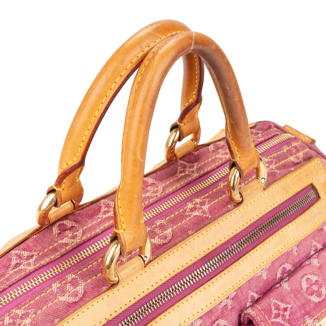 Louis Vuitton Denim Monogram Neo Speedy 30 Handbag