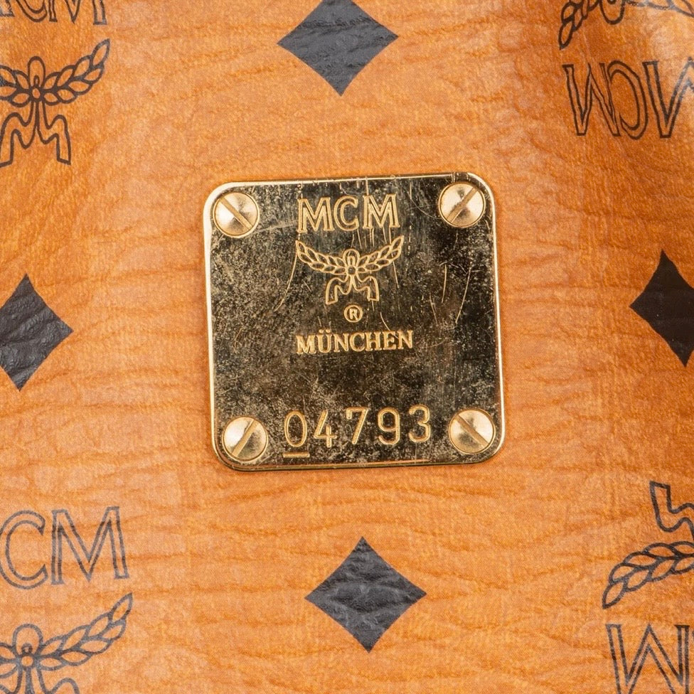 MCM Monogram Visetos Shoulder Bag
