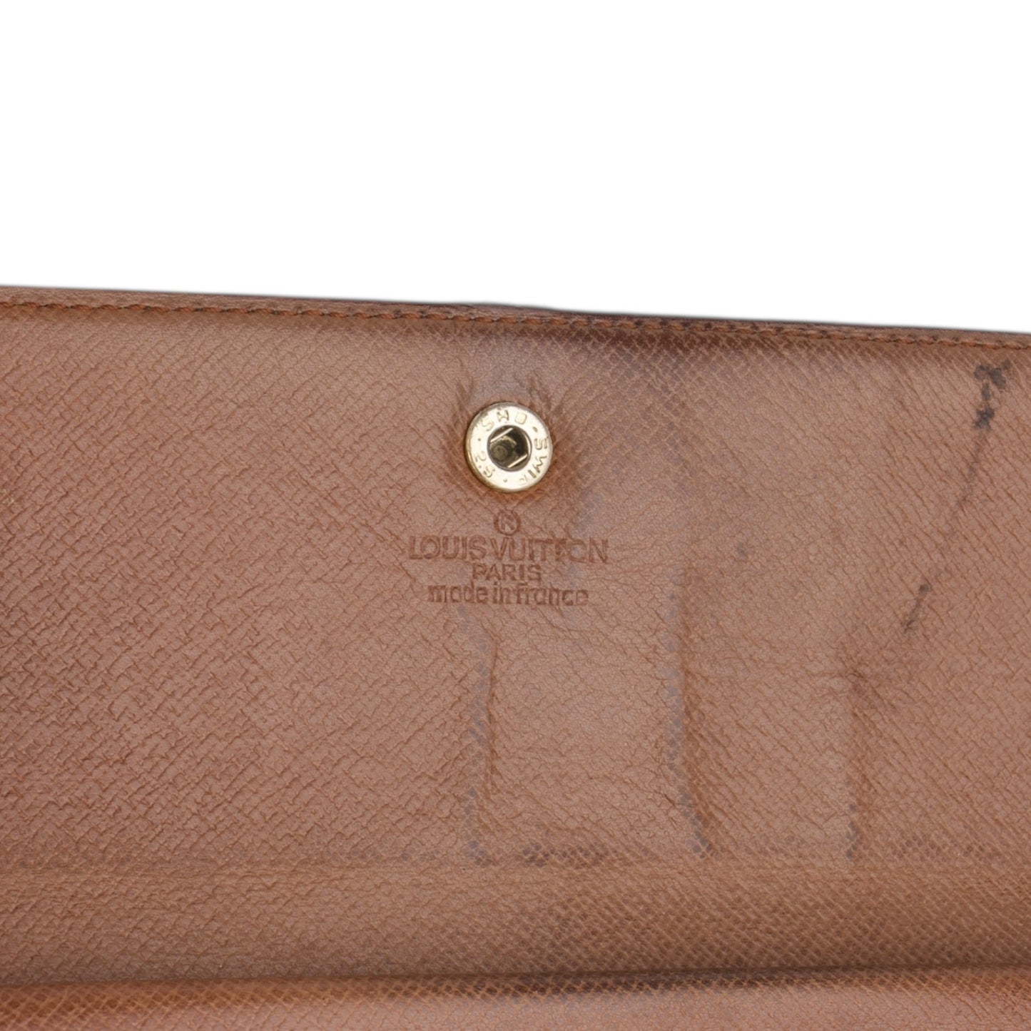 Louis Vuitton Canvas Monogram Sarah Wallet