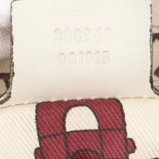 Gucci GG Engraved Monogram Shoulder Bag