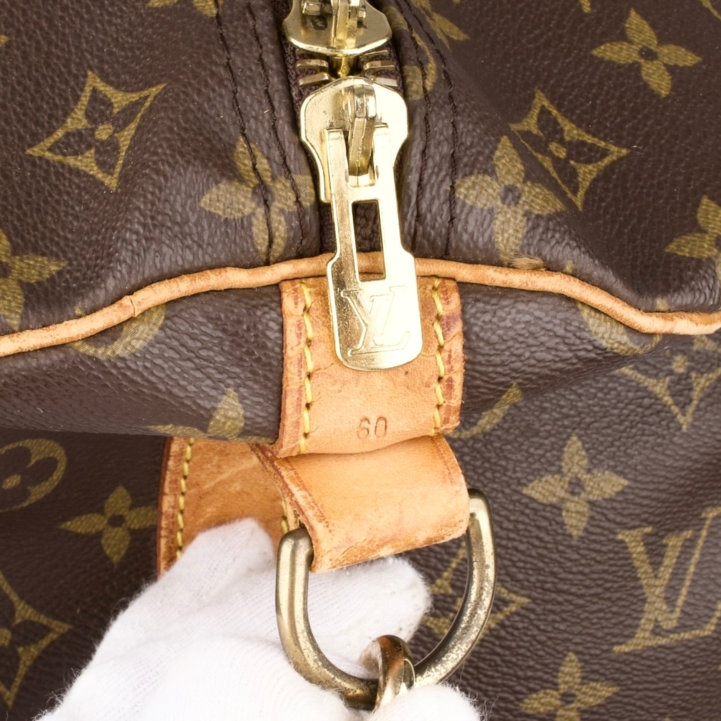 Louis Vuitton Canvas Monogram Keepall 60