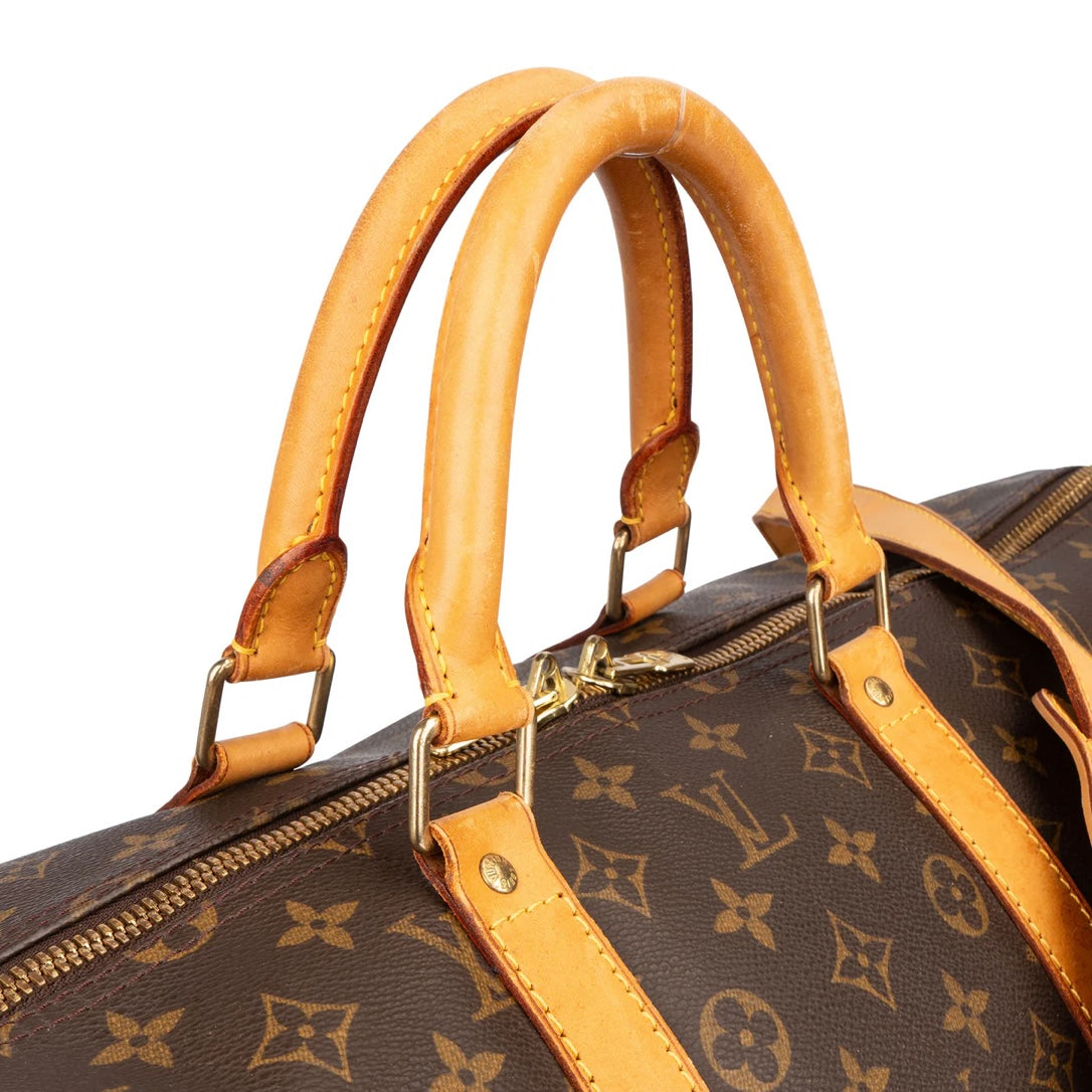 Louis Vuitton Canvas Monogram Keepall Bandouliere 55