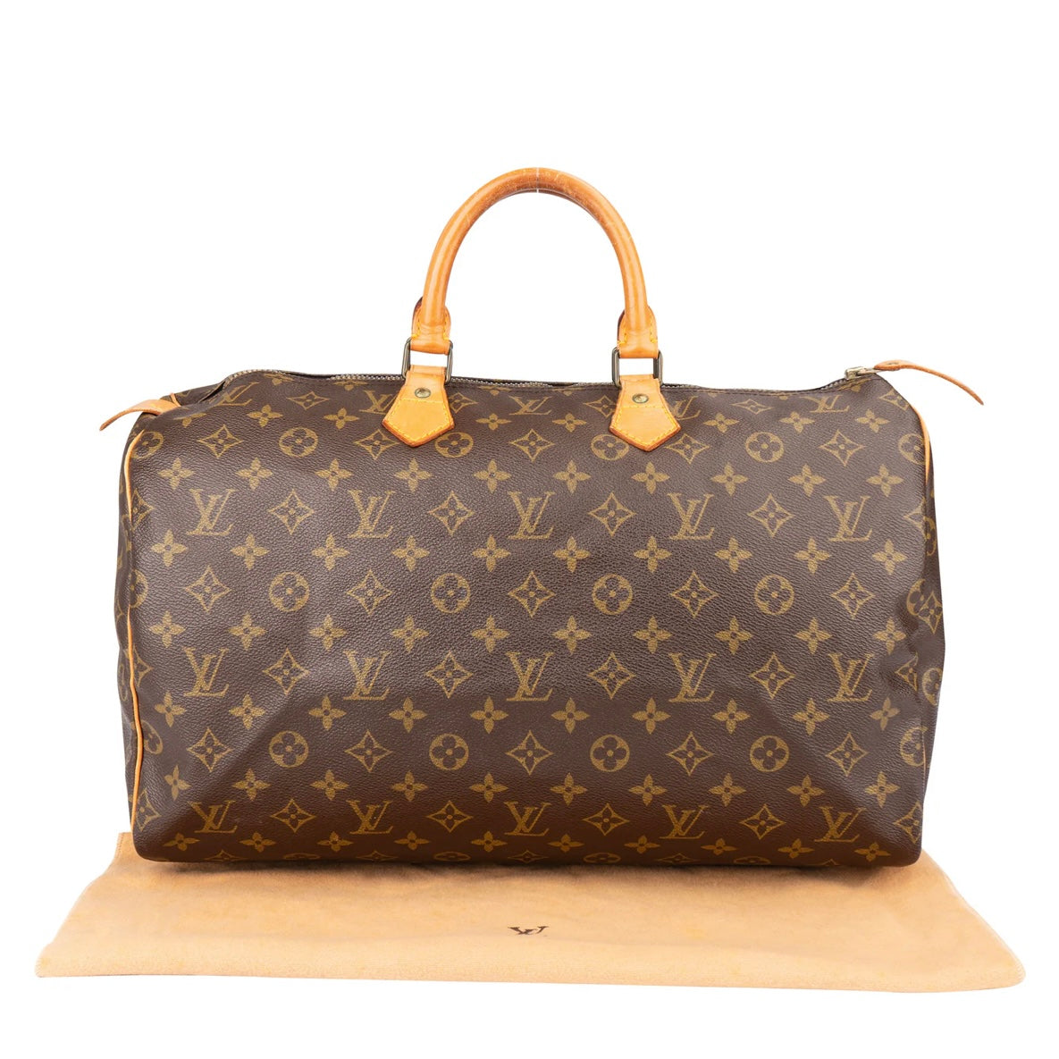 Louis Vuitton Canvas Monogram Speedy 40 Handbag