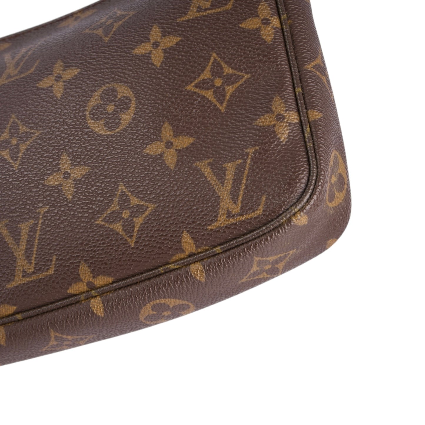 Louis Vuitton Canvas Monogram Pochette Accessoire Handbag