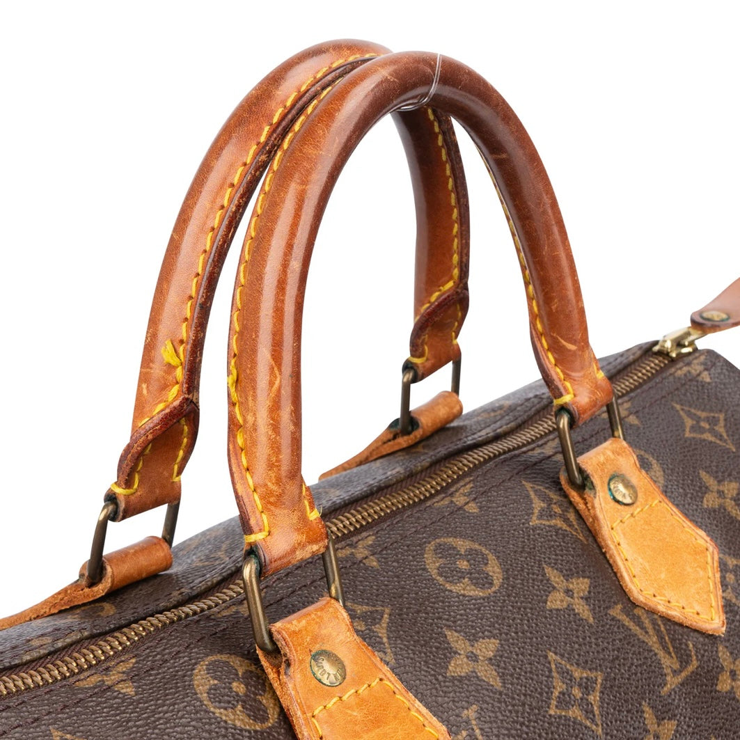 Louis Vuitton Canvas Monogram Speedy 30 Handbag