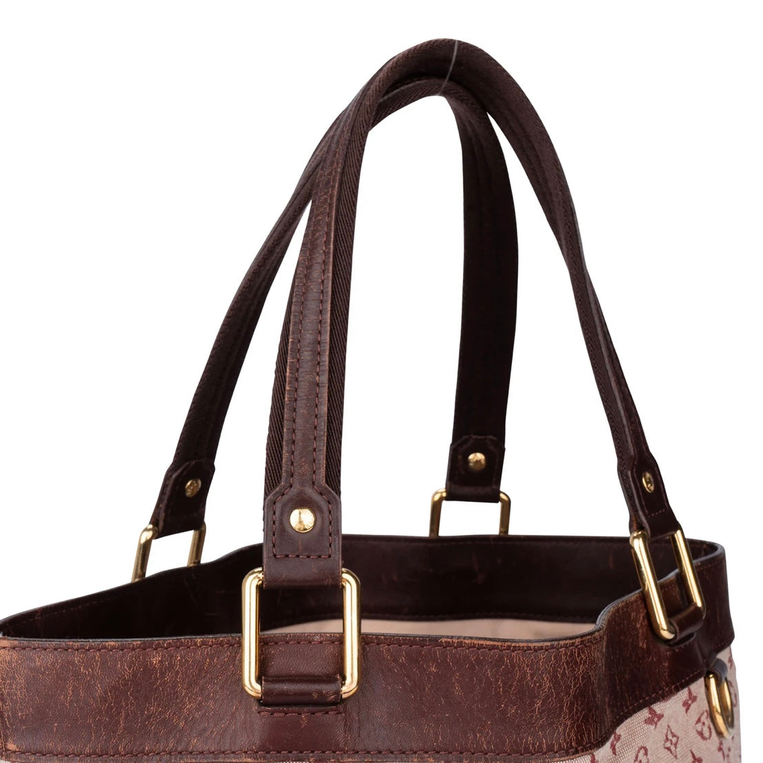 Louis Vuitton Mini Lin Monogram Lucille Handbag