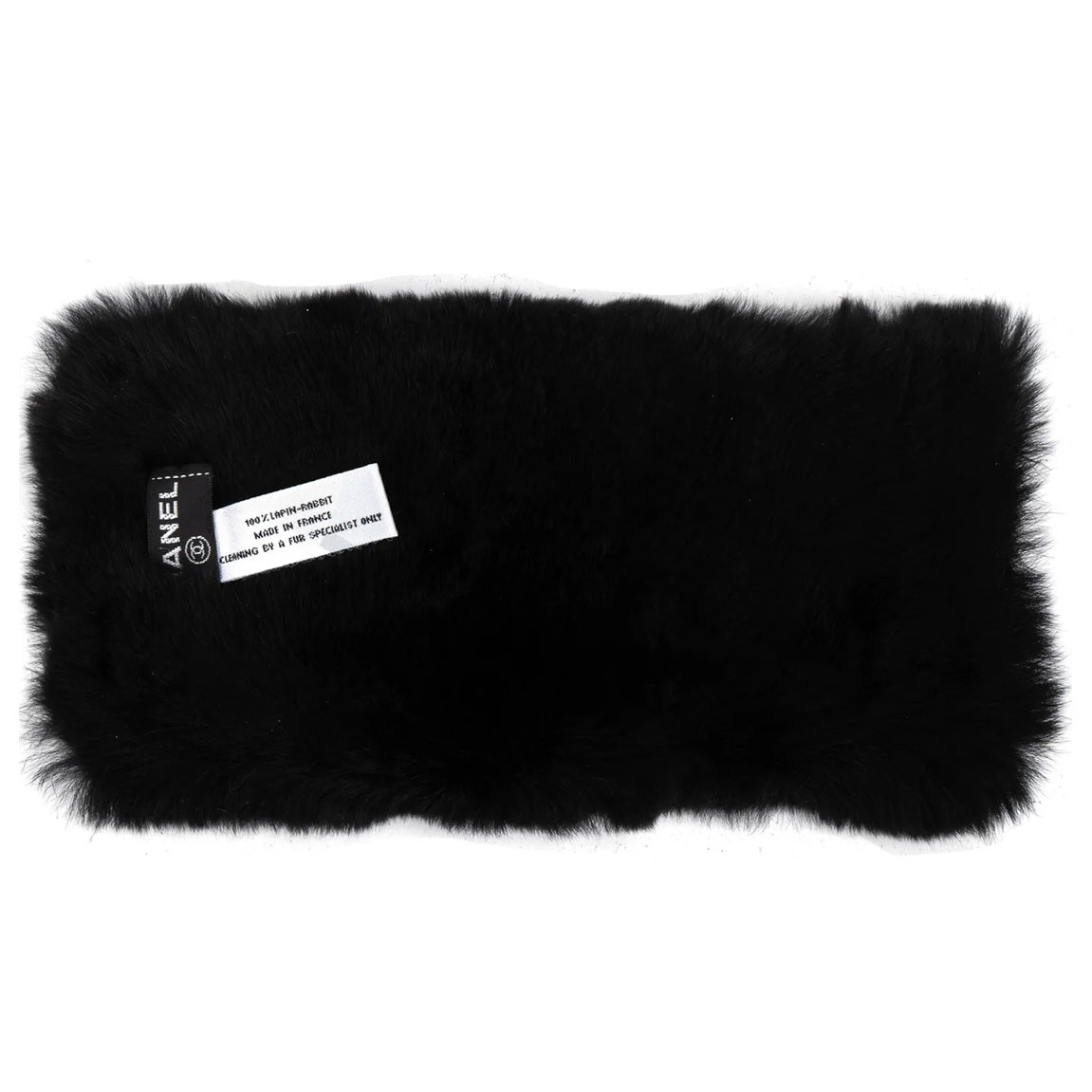 Chanel Fur CC Muffler Arm Warmer Armstulpe