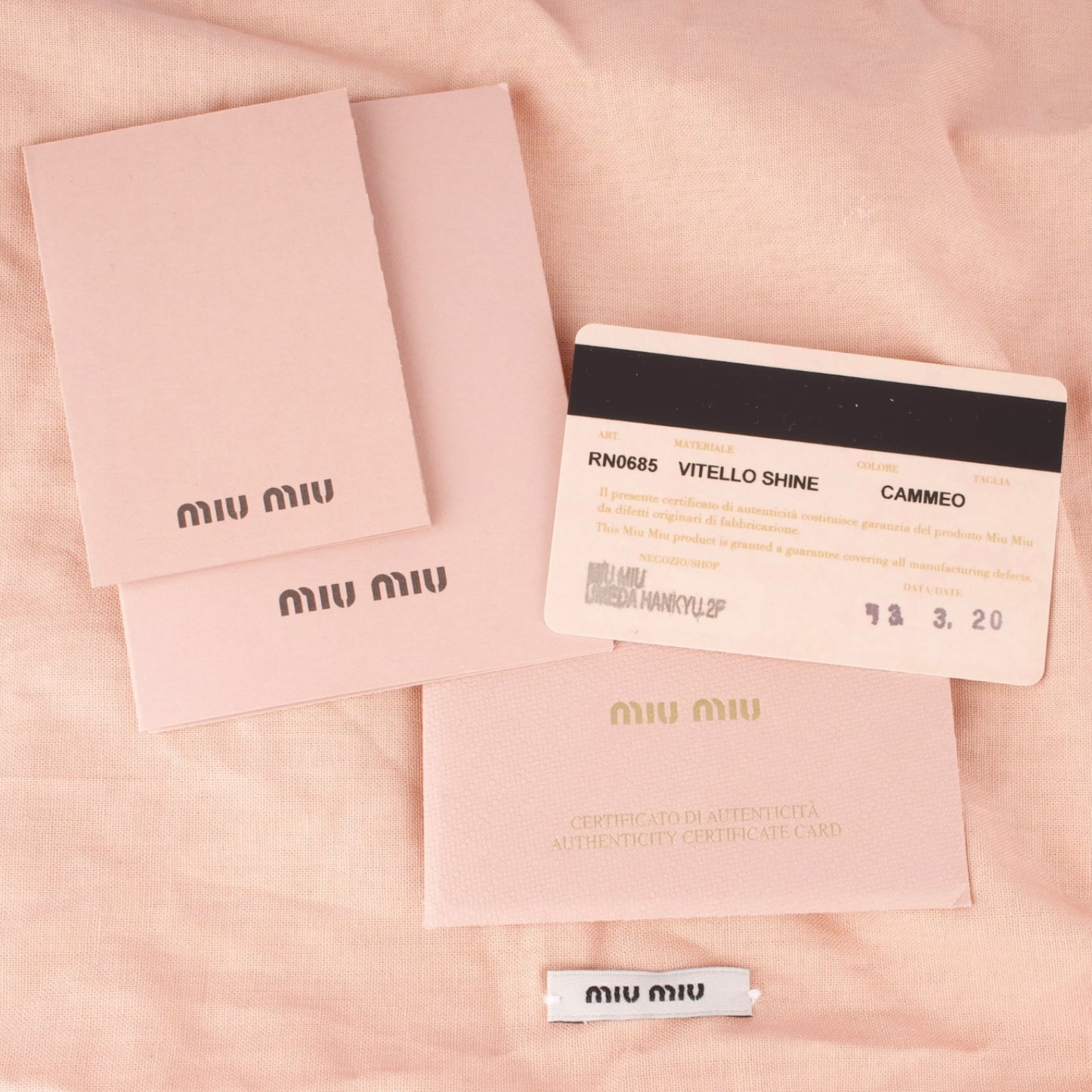 Miu Miu Leather City Handbag