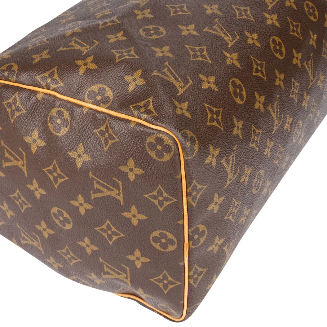 Louis Vuitton Canvas Monogram Speedy 40 Handbag
