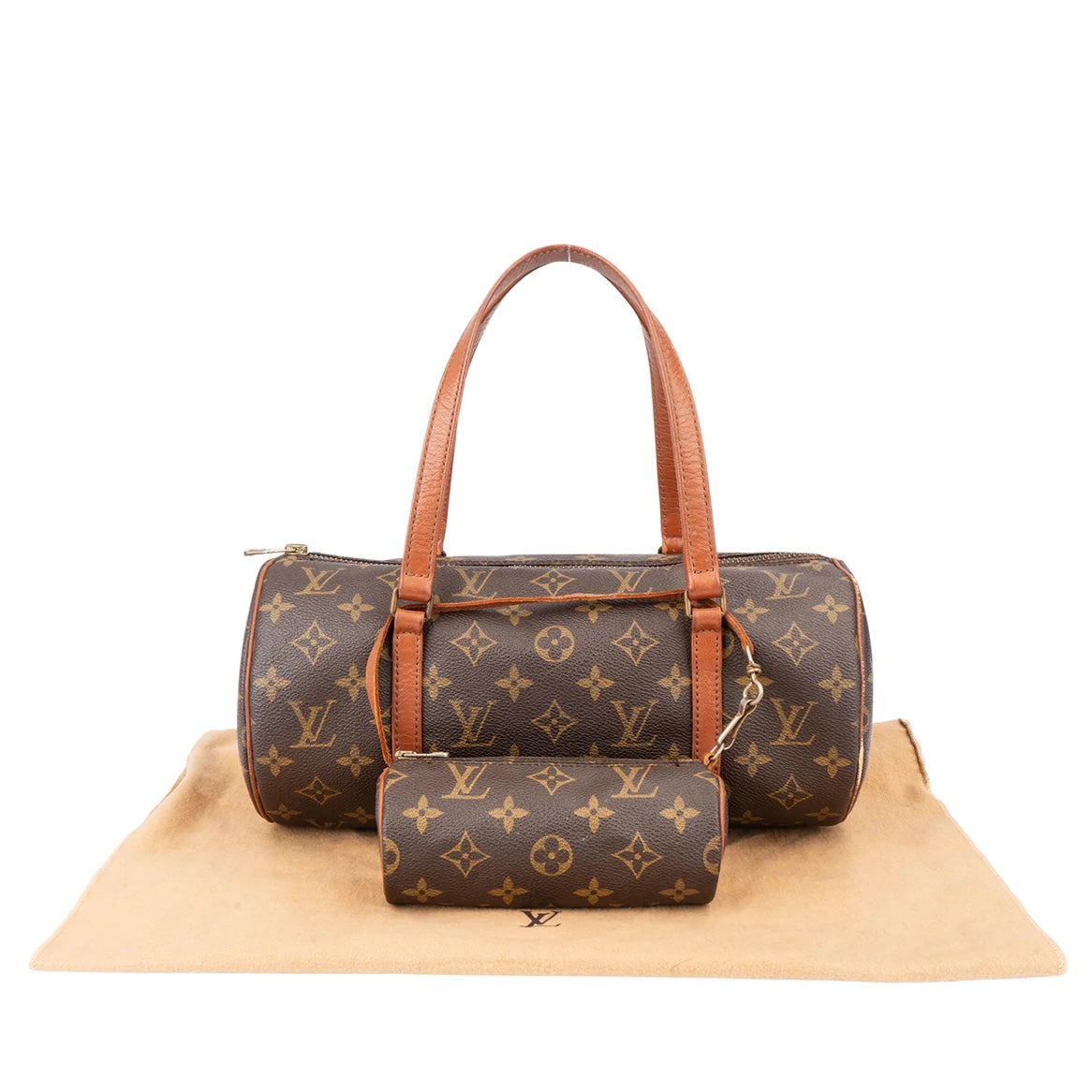 Louis Vuitton Canvas Monogram Papillon Set Handbag