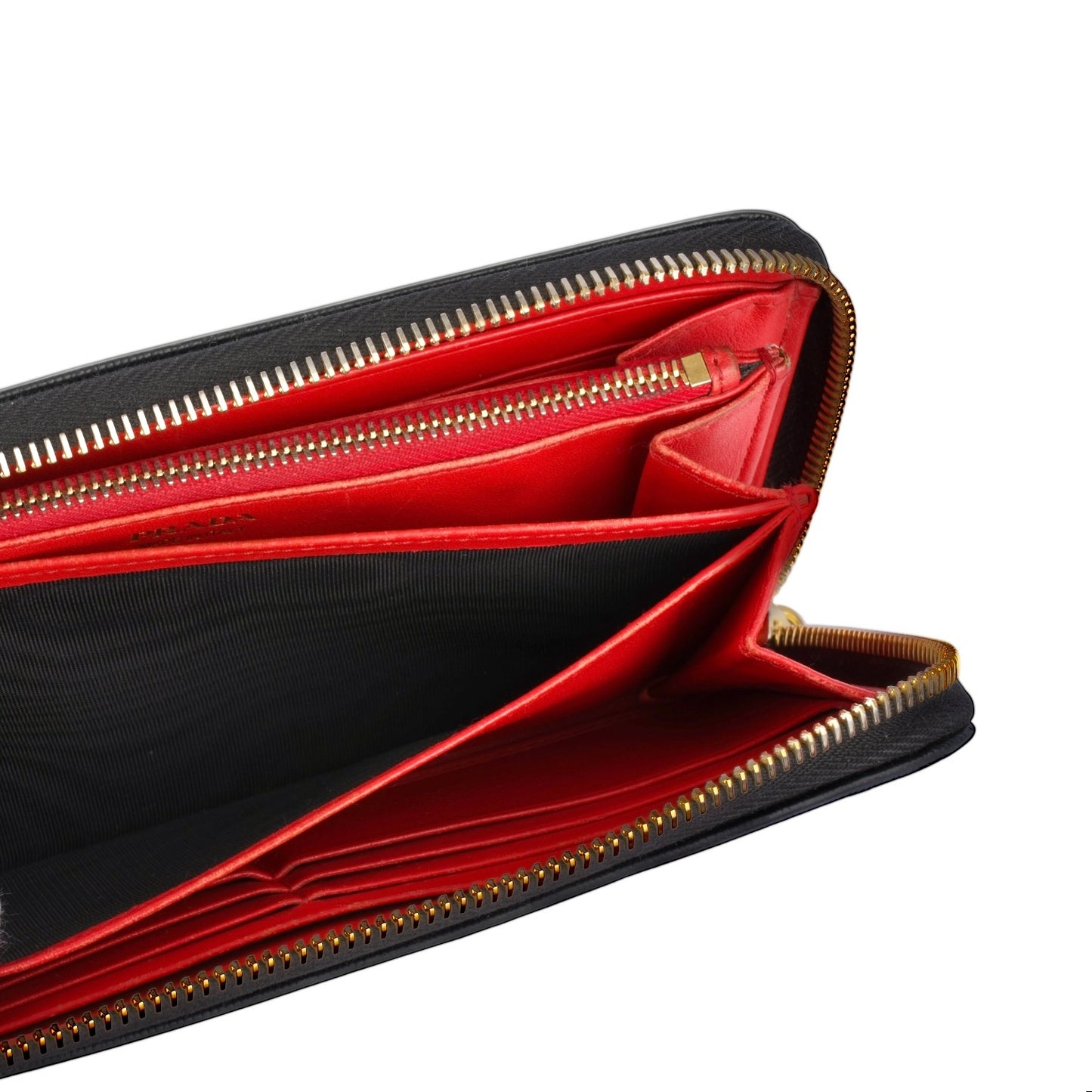 Prada Epi Leather Long Wallet
