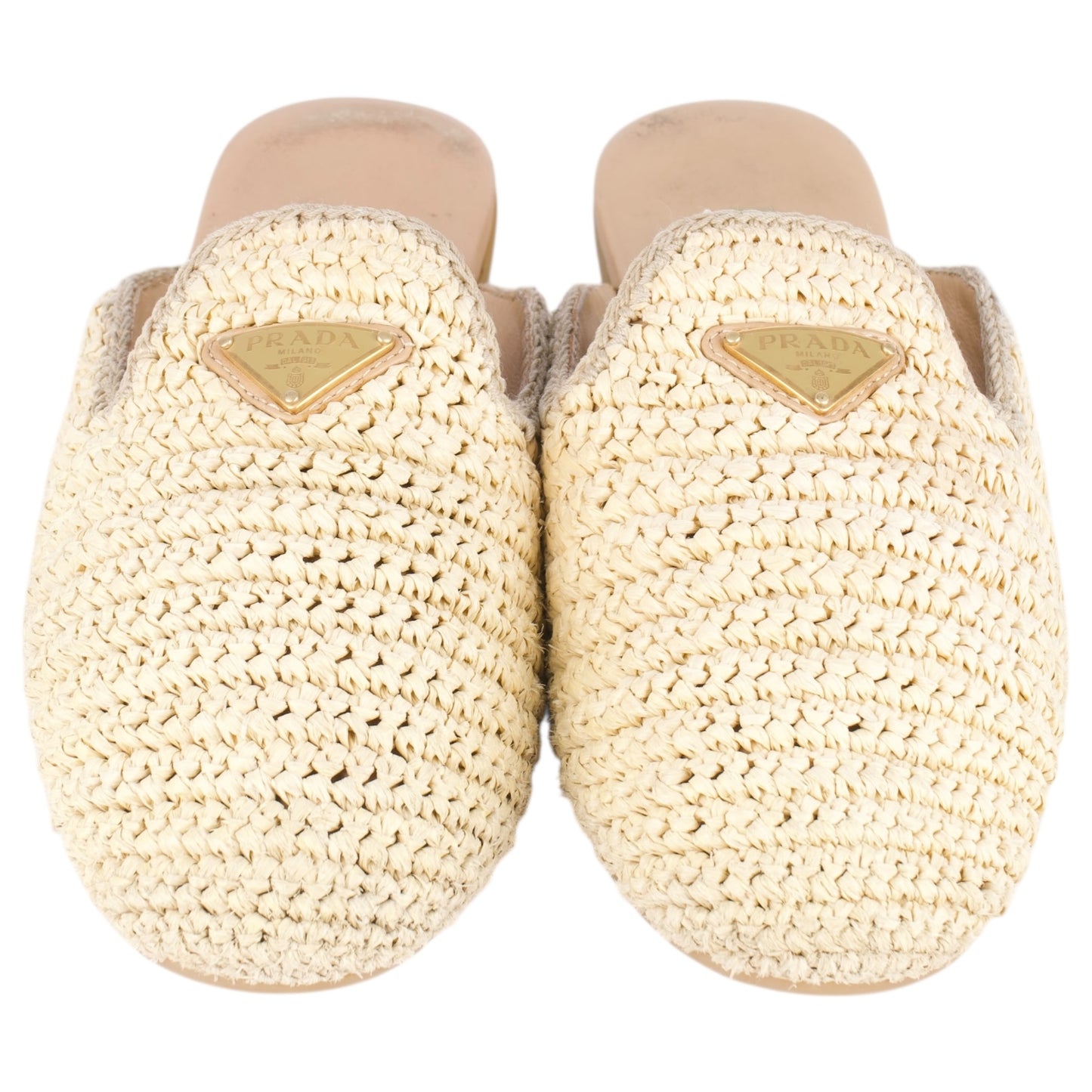 Prada Crocheted Mules