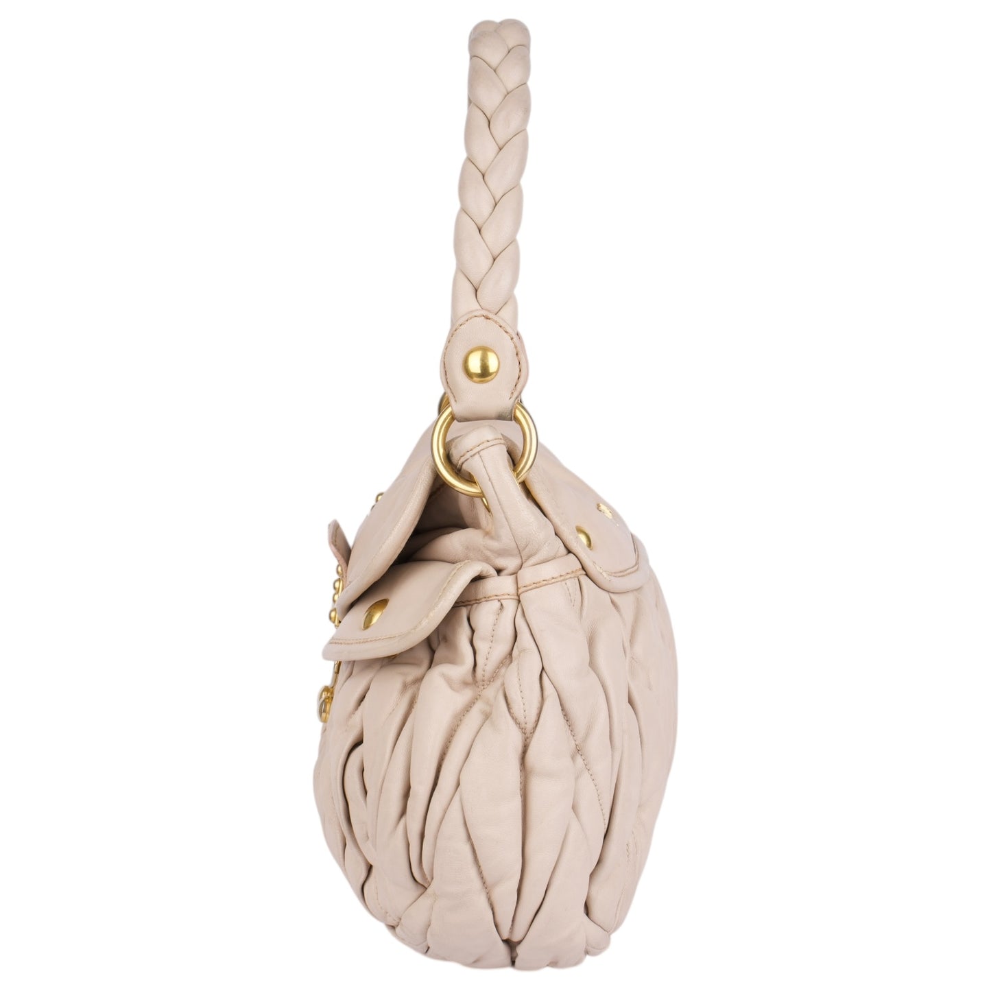 Miu Miu Matalassé Leather Handbag
