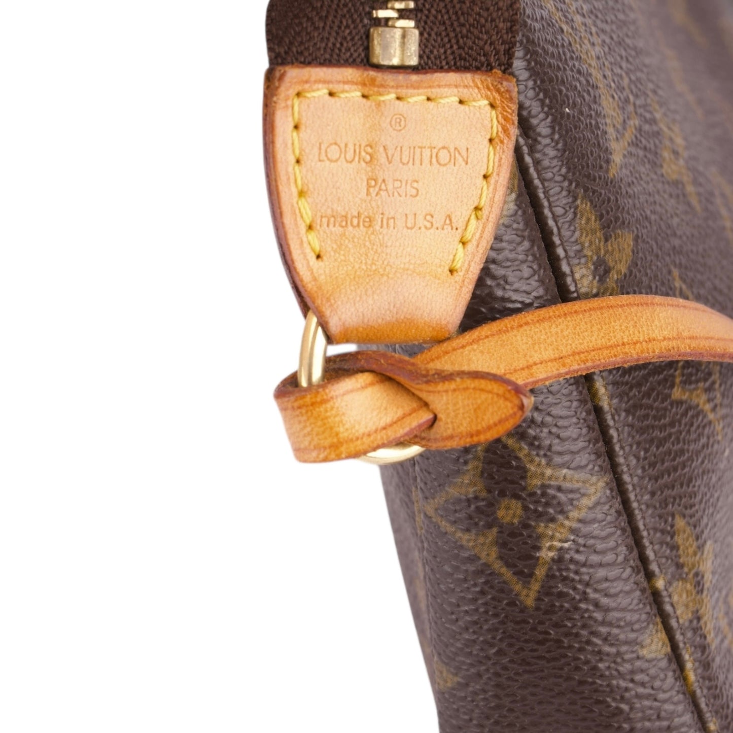 Louis Vuitton Canvas Monogram Pochette Accessoire Handbag