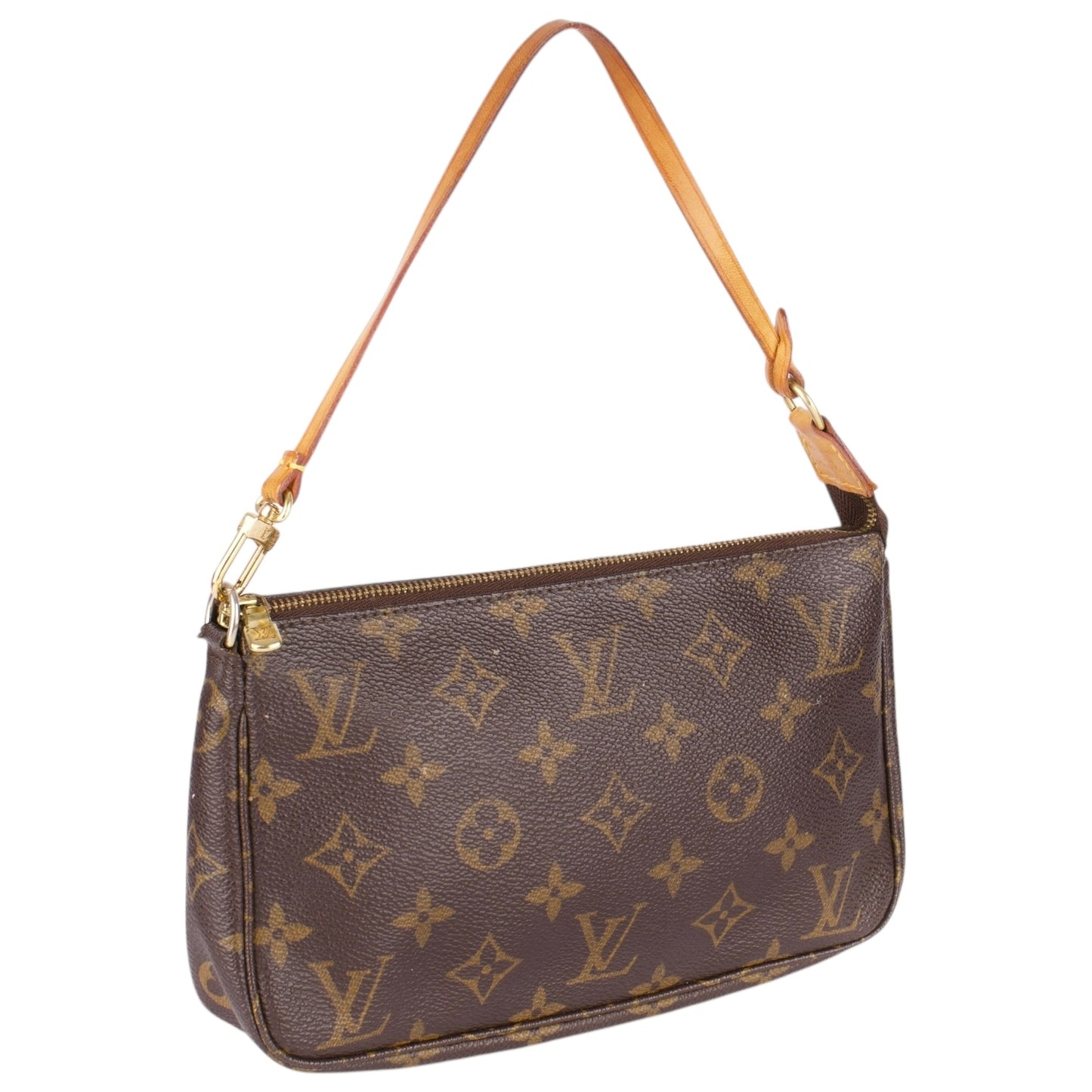 Louis Vuitton Canvas Monogram Pochette Accessoire Handbag