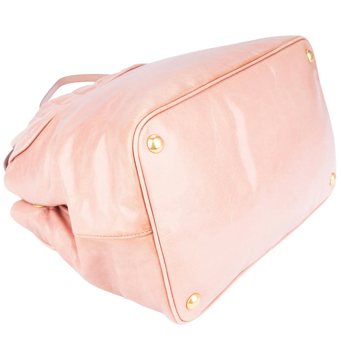 Miu Miu Matelasse Leather City Handbag