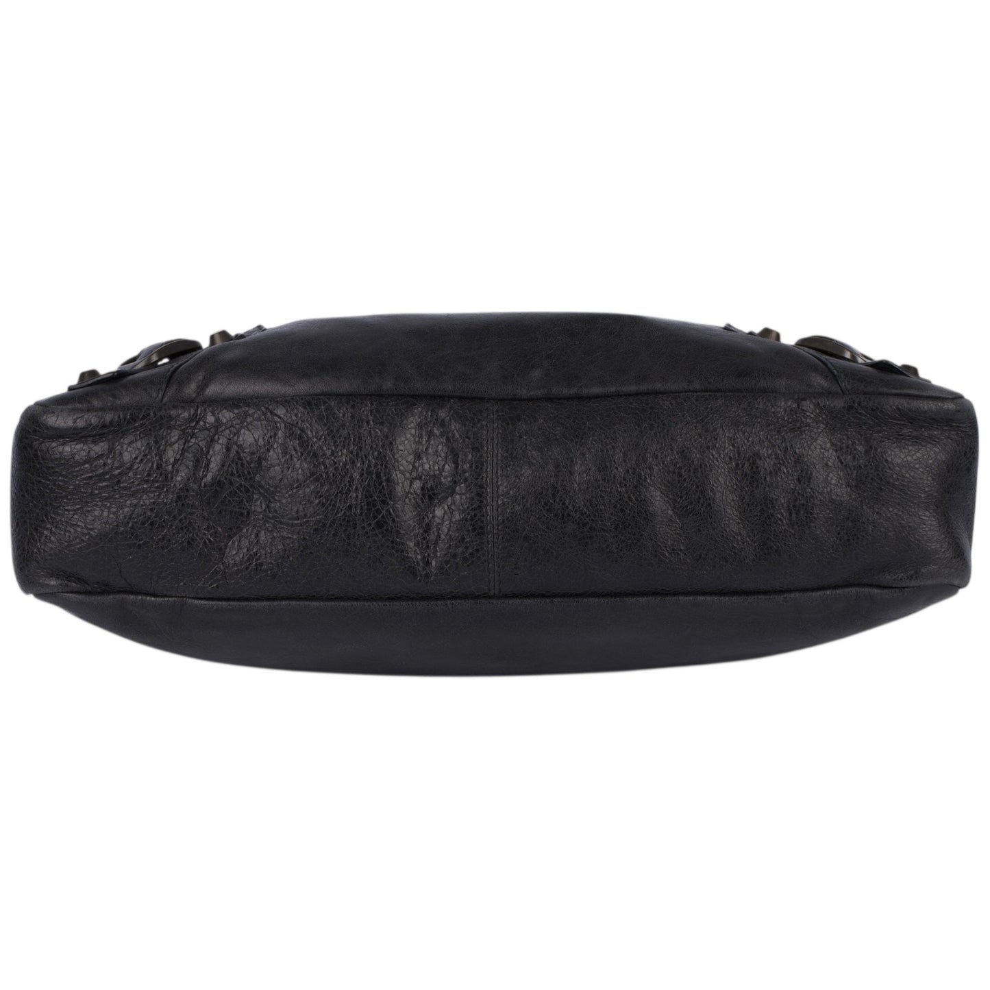 Balenciaga Black Leather City Handbag