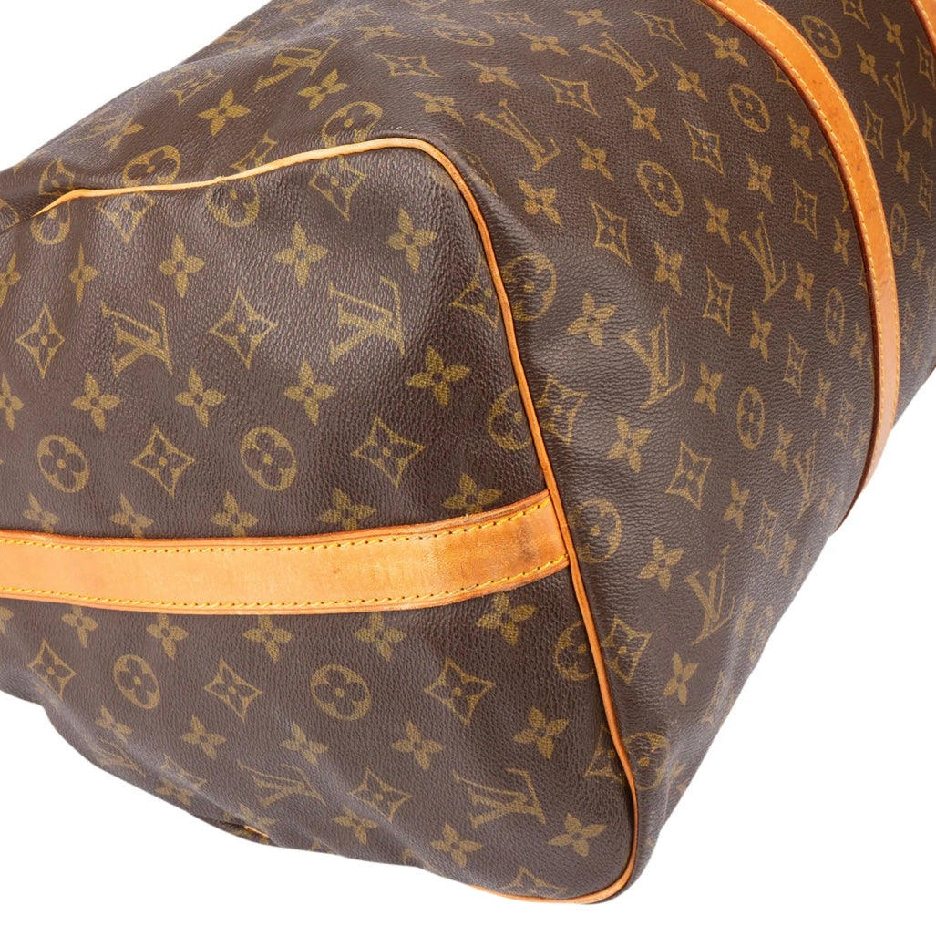 Louis Vuitton Canvas Monogram Keepall Bandouliere 55