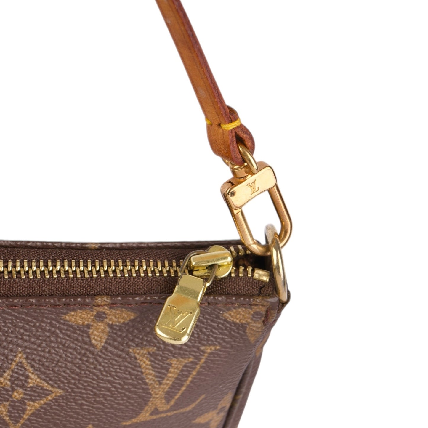 Louis Vuitton Canvas Monogram Pochette Accessoire Handbag