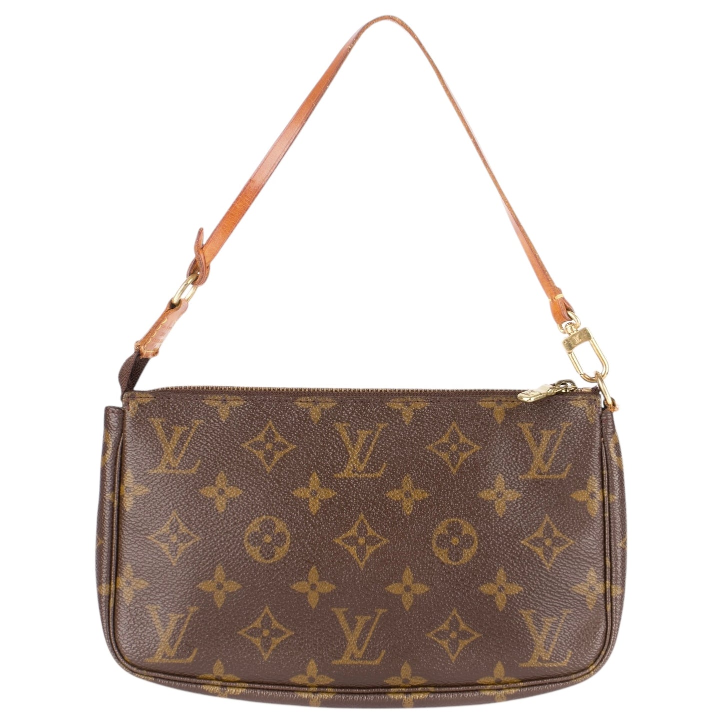 Louis Vuitton Canvas Monogram Pochette Accessoire Handbag