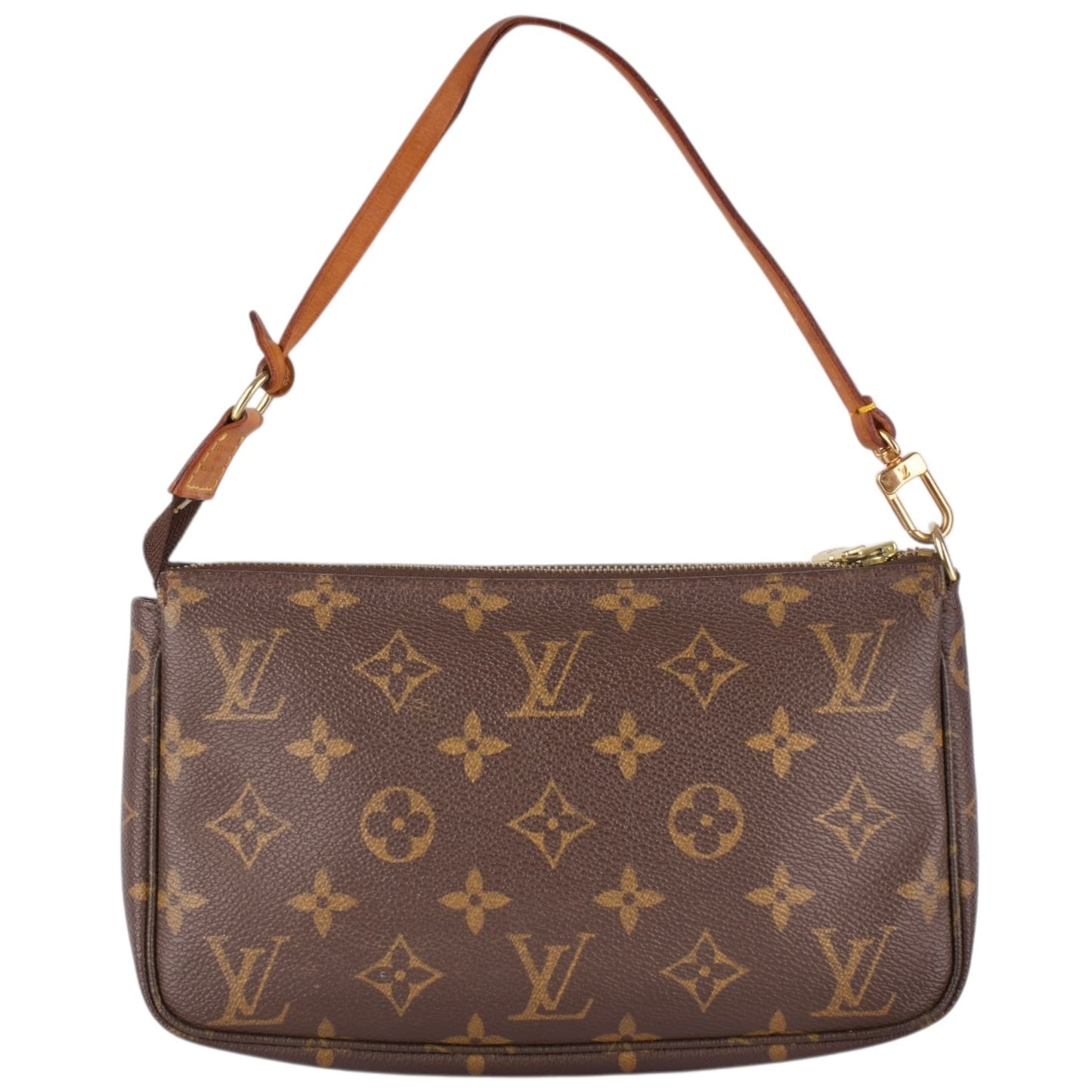Louis Vuitton Canvas Monogram Pochette Accessoire Handbag